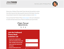 Tablet Screenshot of fretboardtheory.com